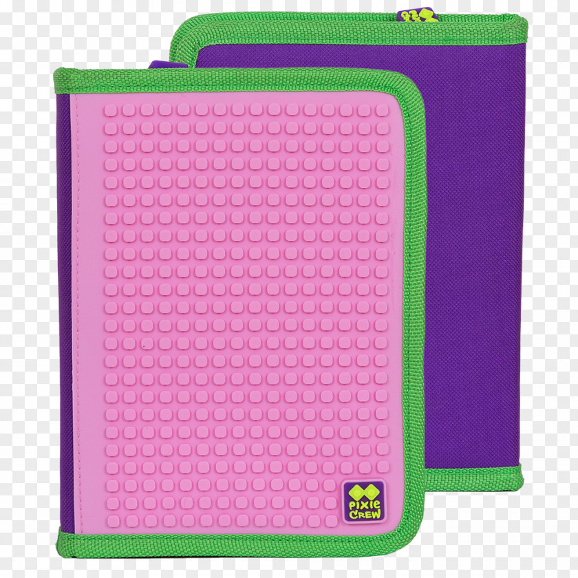 Pencil Pen & Cases Pink Violet Green PNG