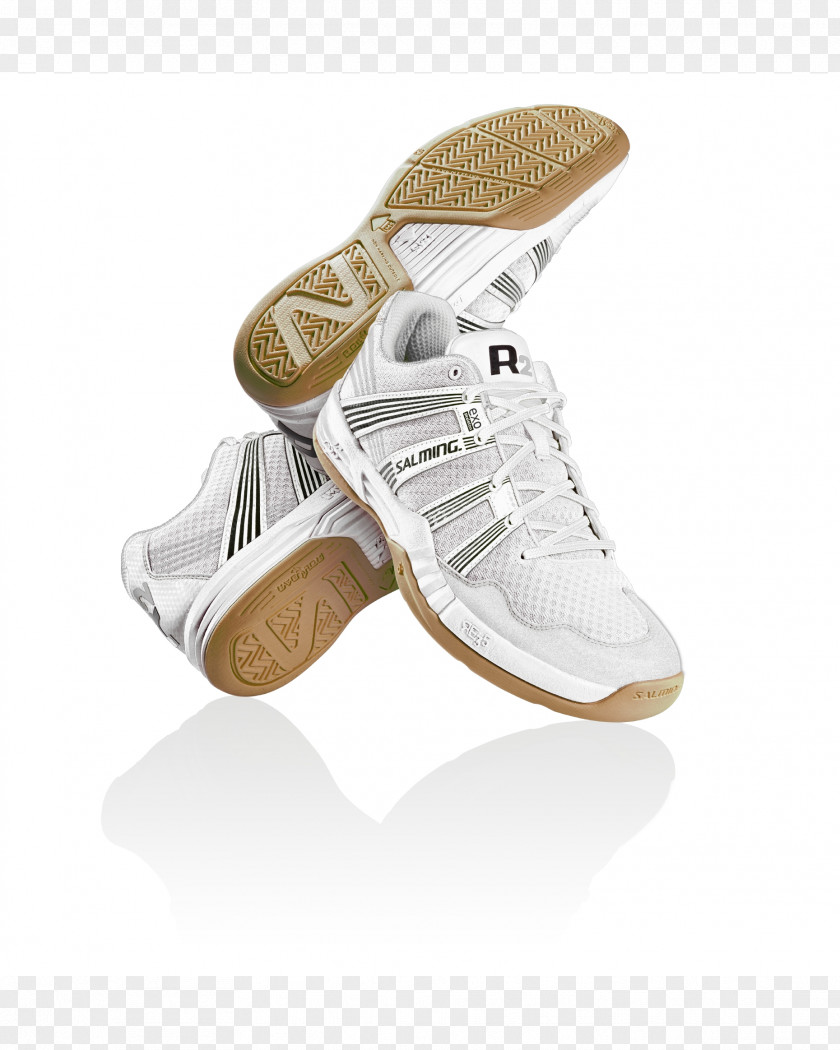 Salming Sports Court Shoe Footwear White PNG