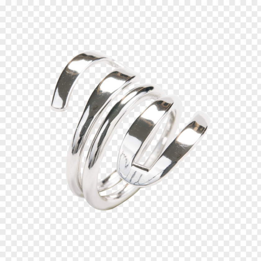Silver Ring Sterling Platinum PNG