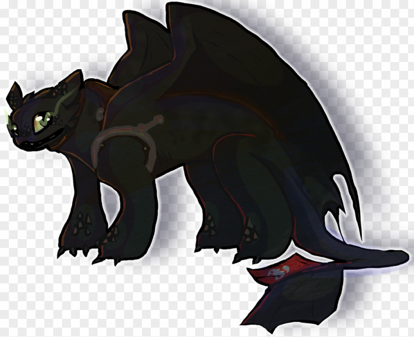 Toothless How To Train Your Dragon Cat Fan Art PNG