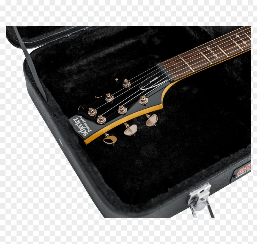 Bass Guitar Gator GWE-ELEC Electric Wood Case Acoustic PNG