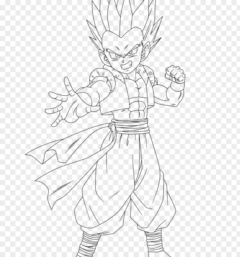 Goku Gotenks Trunks Vegeta PNG