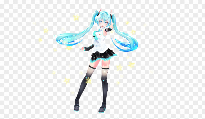 Hatsune Miku MikuMikuDance Vocaloid 4 PNG