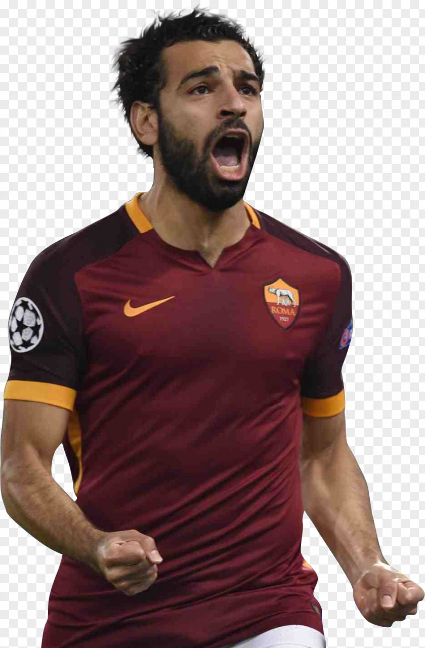 Mohamed Salah Egypt A.S. Roma Liverpool F.C. Jersey FIFA World Cup PNG