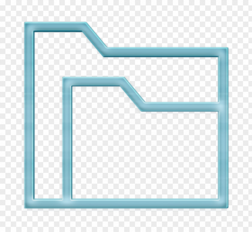 Parallel Rectangle Folder Icon PNG