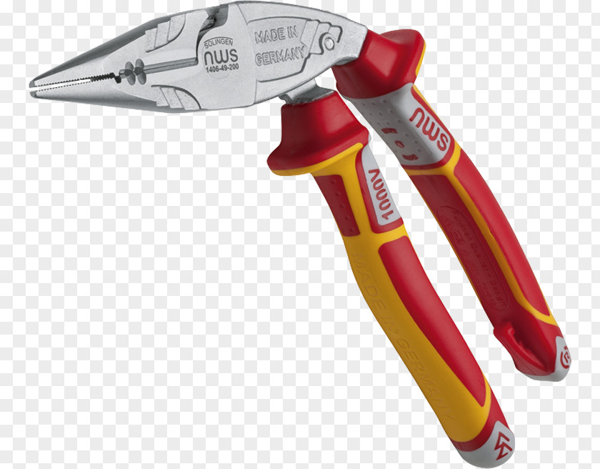 Pliers Needle-nose Lineman's Hand Tool Irwin Industrial Tools PNG