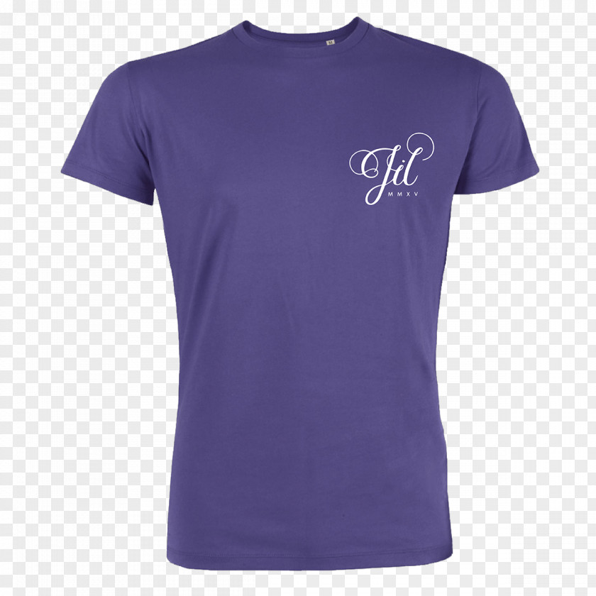 T-shirt Sleeve Blue Purple PNG