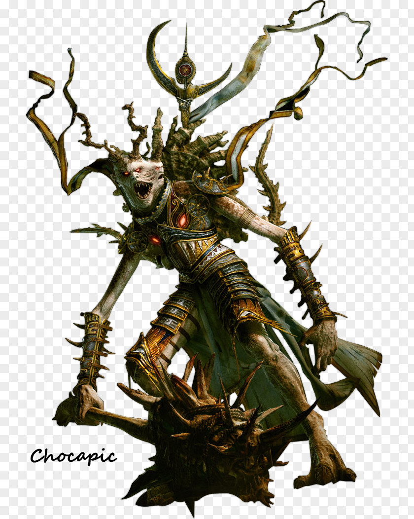 Tree Demon Legendary Creature PNG