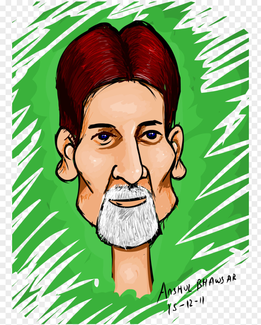 Amitabh Bachchan Cartoon Face Caricature PNG