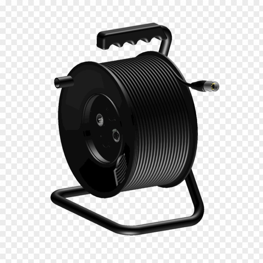 Cable Reel XLR Connector Electrical PNG