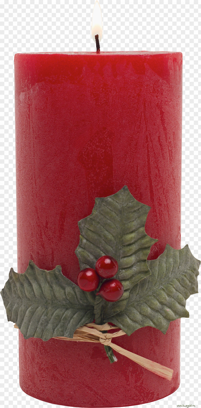 Candle Christmas Ornament New Year Gift PNG