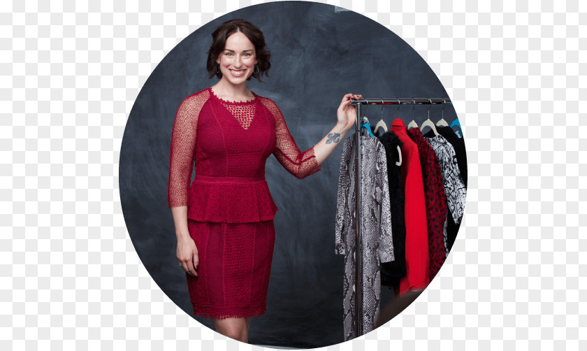 Fashion Stylist Dress Personal Wardrobe Maroon PNG