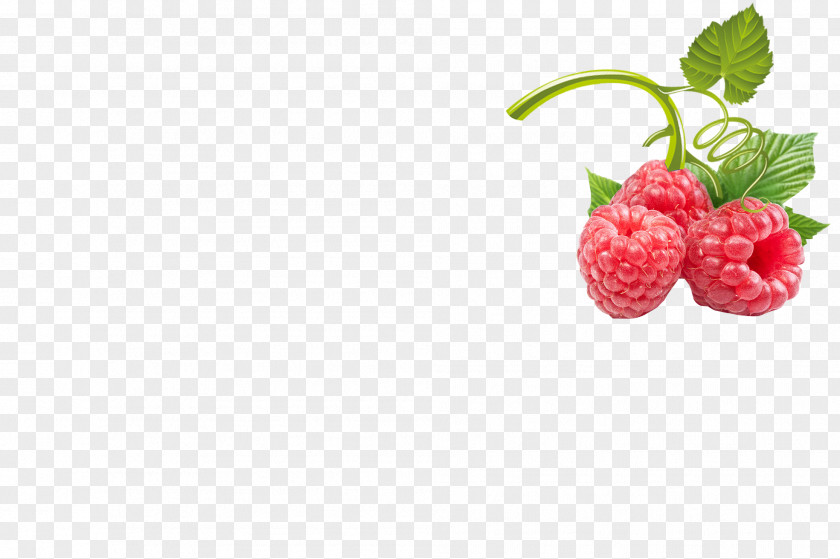 Fruit Raspberry And Red Strawberry PNG