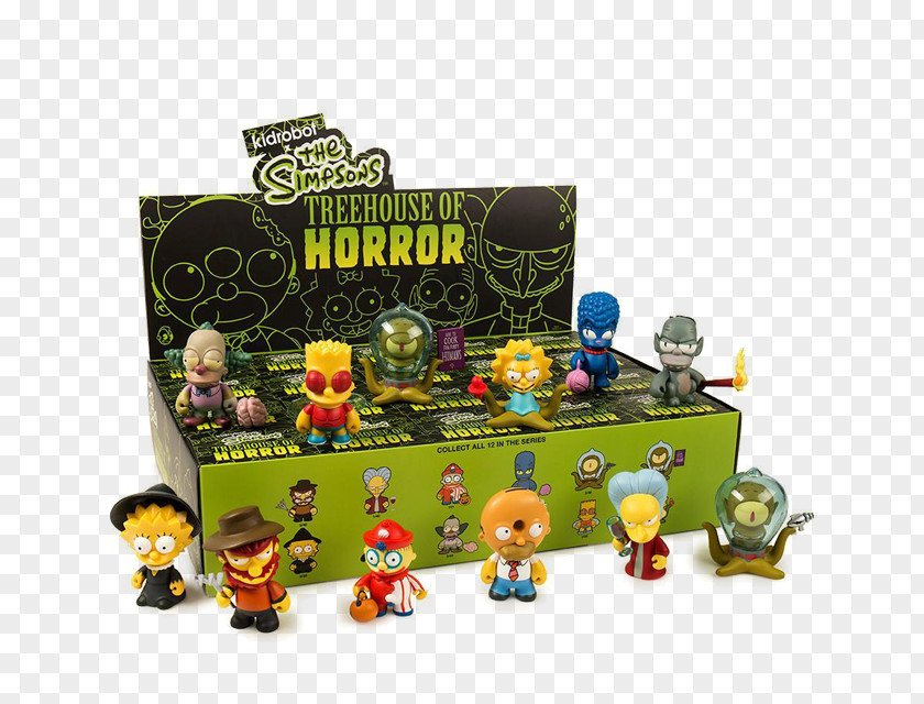 House Treehouse Of Horror Homer Simpson Designer Toy Kidrobot Munny PNG