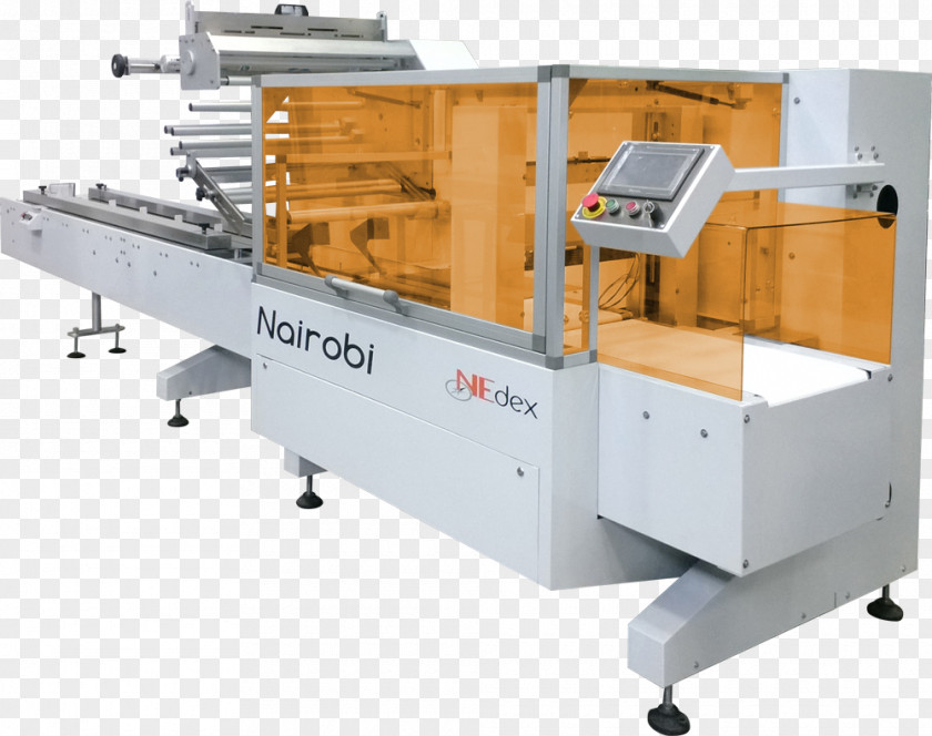 Nairobi Confezionatrice Machine Flowpack Packaging And Labeling Angle PNG
