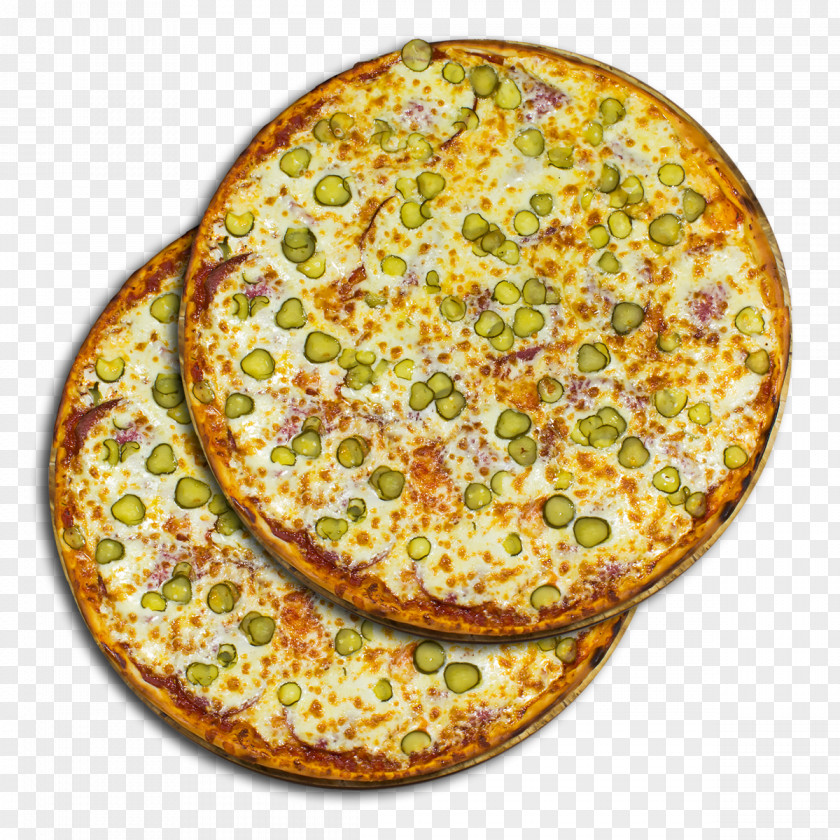 Pizza California-style Sicilian Tarte Flambée Ham PNG