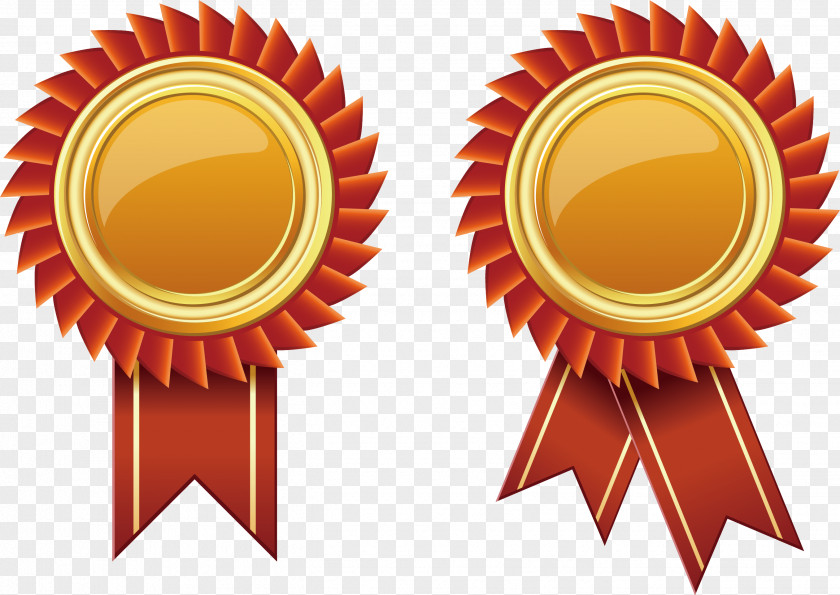 Vector Medal Badge Award Clip Art PNG