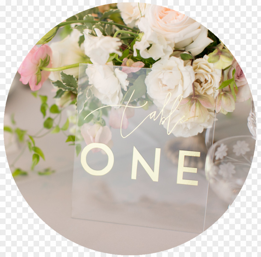 Wedding Table Number Garden Roses Invitation Floral Design Reception PNG