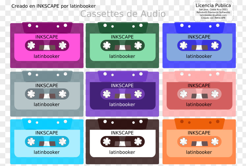 Cassette Cliparts Compact Deck Clip Art PNG