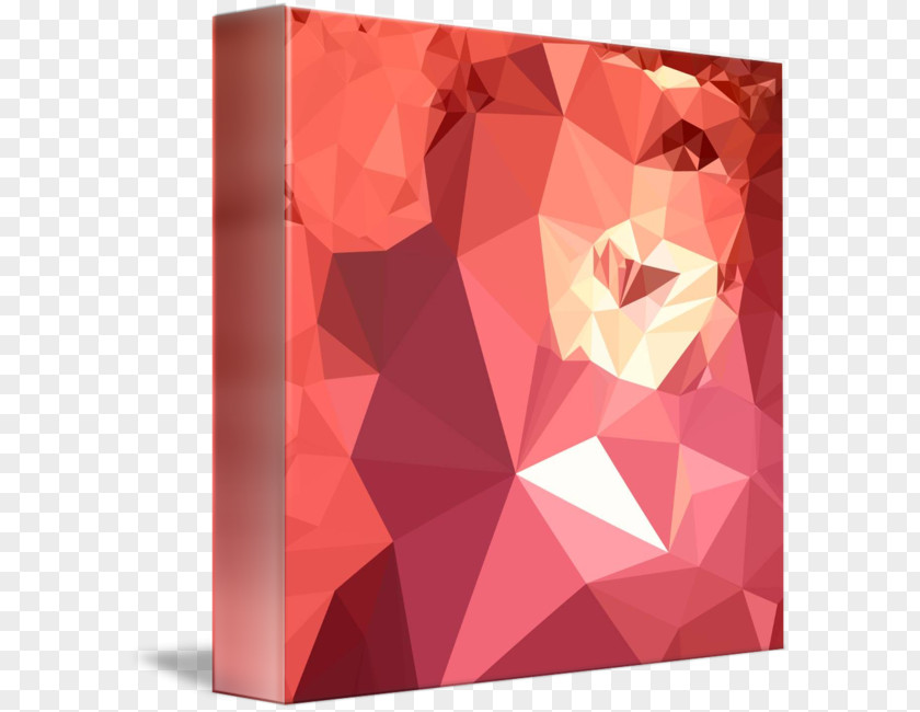 Low Polygon Rectangle Square Pattern PNG