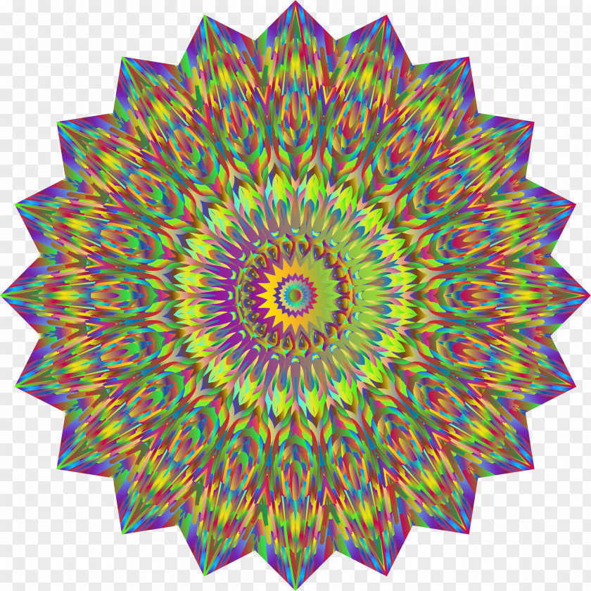 Mandala Psychedelia PNG