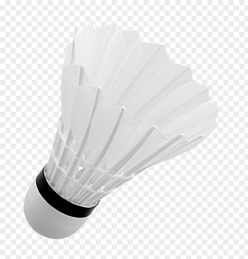 Shuttlecock Black And White PNG