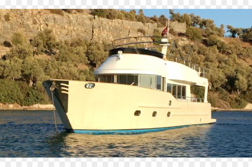 Yacht Luxury Recreational Trawler Boating PNG