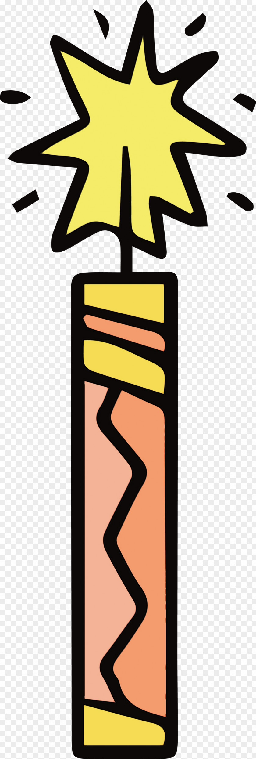 Yellow Line Meter PNG