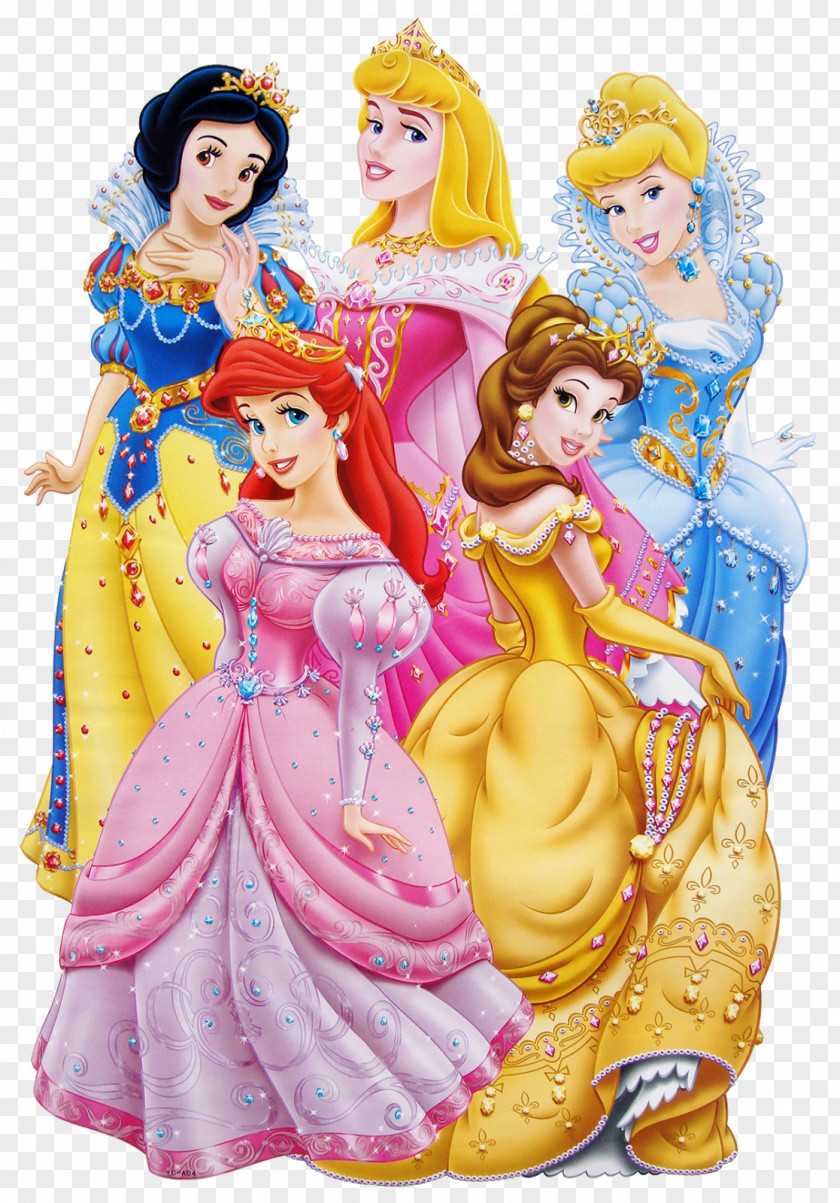 Disney Princess Aurora Jasmine Minnie Mouse Belle Ariel PNG