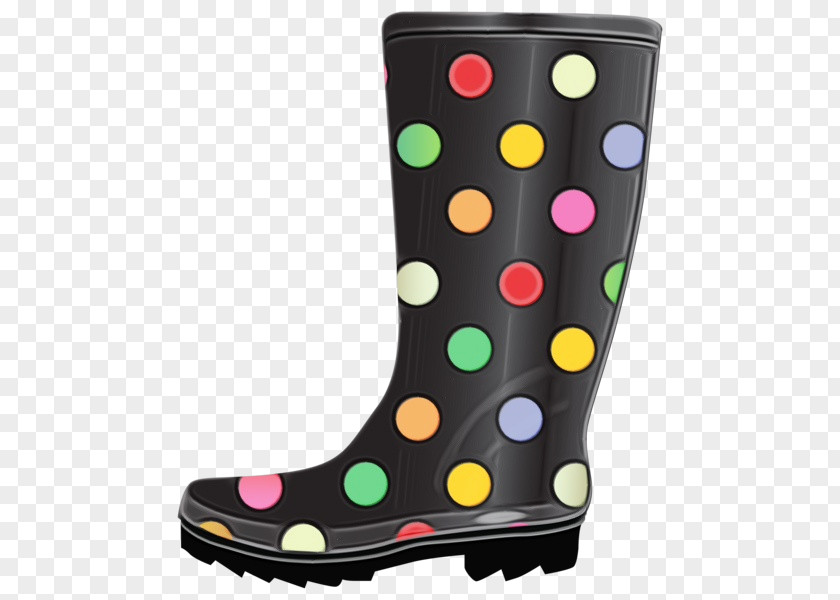 Durango Boot Pink Polka Dot PNG