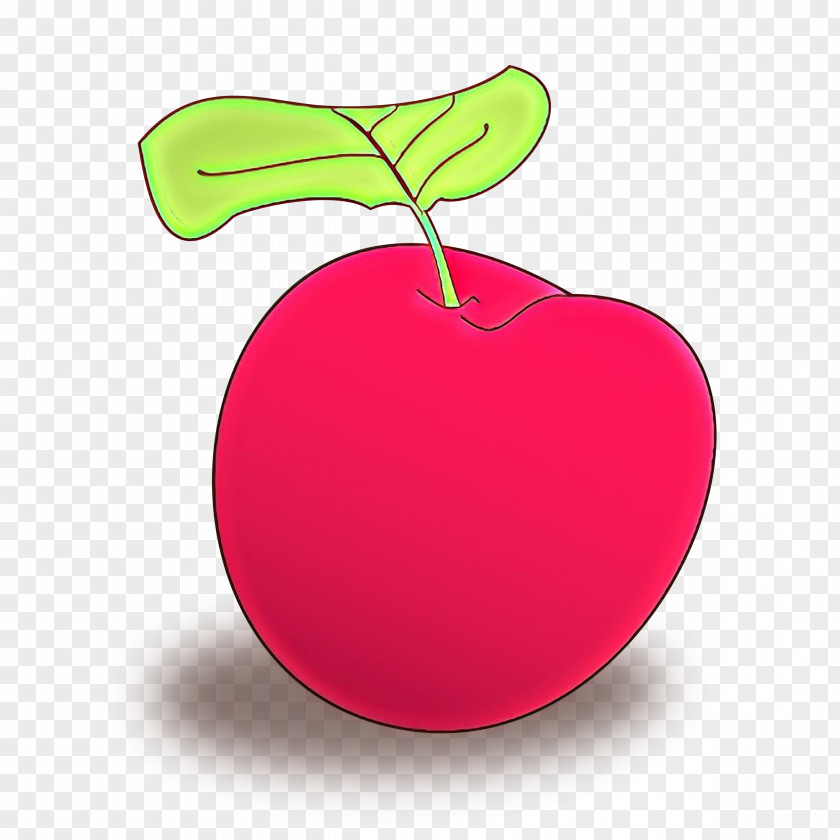 Food Rose Family Fruit Apple Plant Pink Leaf PNG