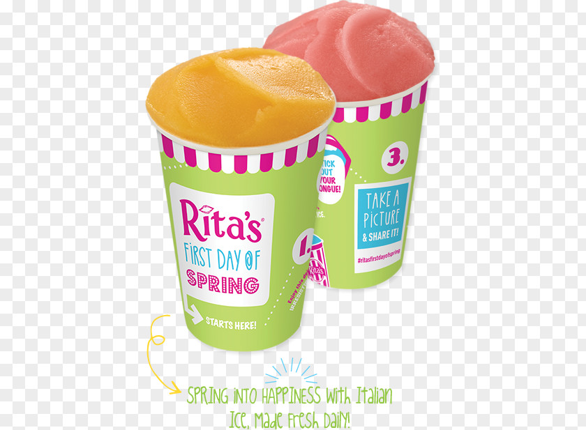 Italian Ice Cream Rita's Gelato Cuisine PNG