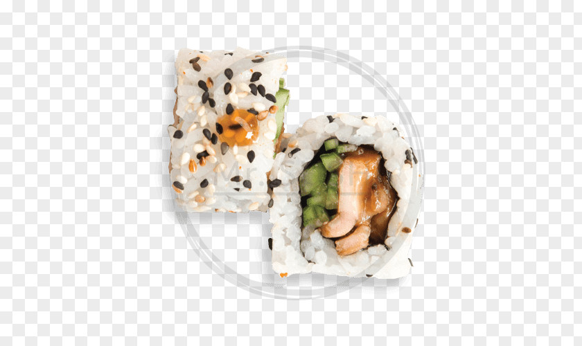 Sushi California Roll Yakitori Vegetarian Cuisine Gimbap PNG