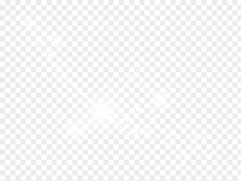 White Star Effect Element PNG