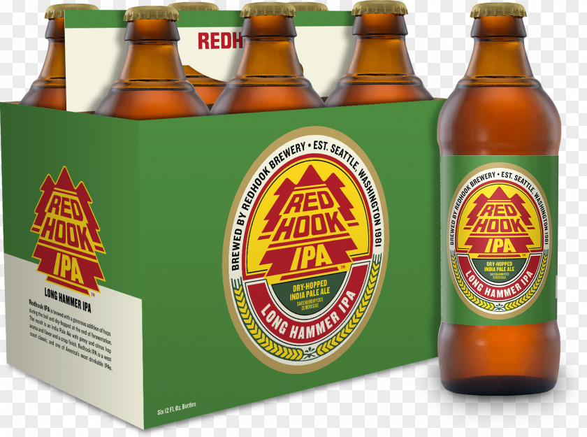 Beer Redhook Ale Brewery India Pale PNG