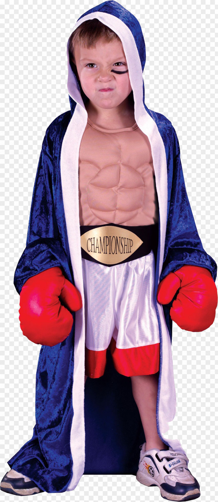 Boxing Robe Halloween Costume Toddler PNG