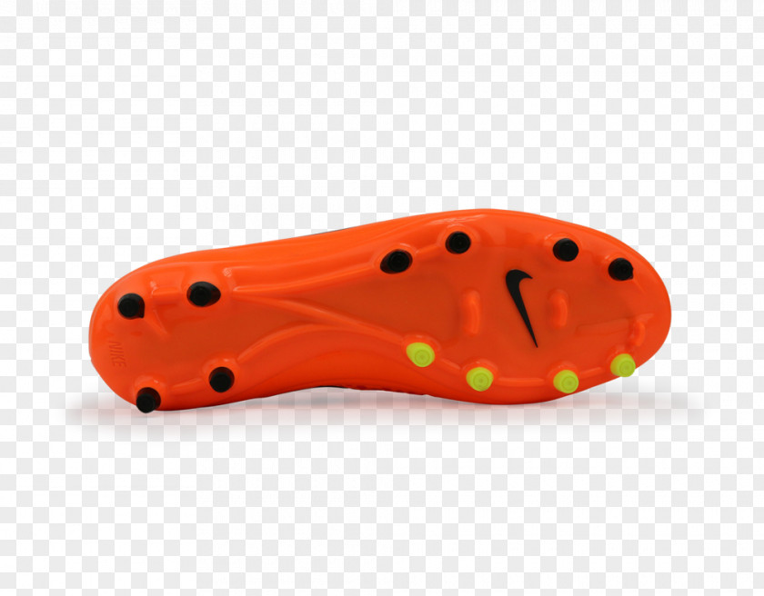 Cleat Kicking Soccer Ball Orange Product Design Shoe PNG