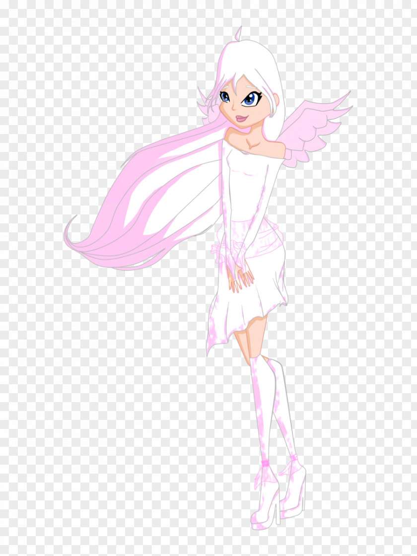 Fairy Illustration Pink M Anime Figurine PNG Figurine, clipart PNG