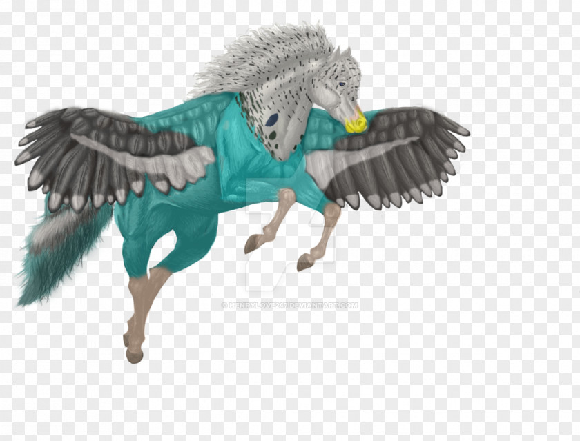 Feather Horse Mammal Legendary Creature PNG