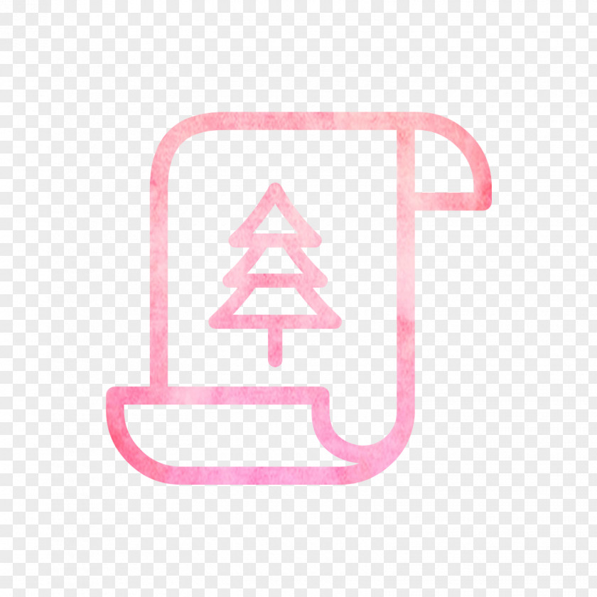 Font Pink M Line PNG