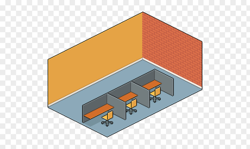 Isometric Office Pixel Art Interior Design Services Keyword Tool PNG