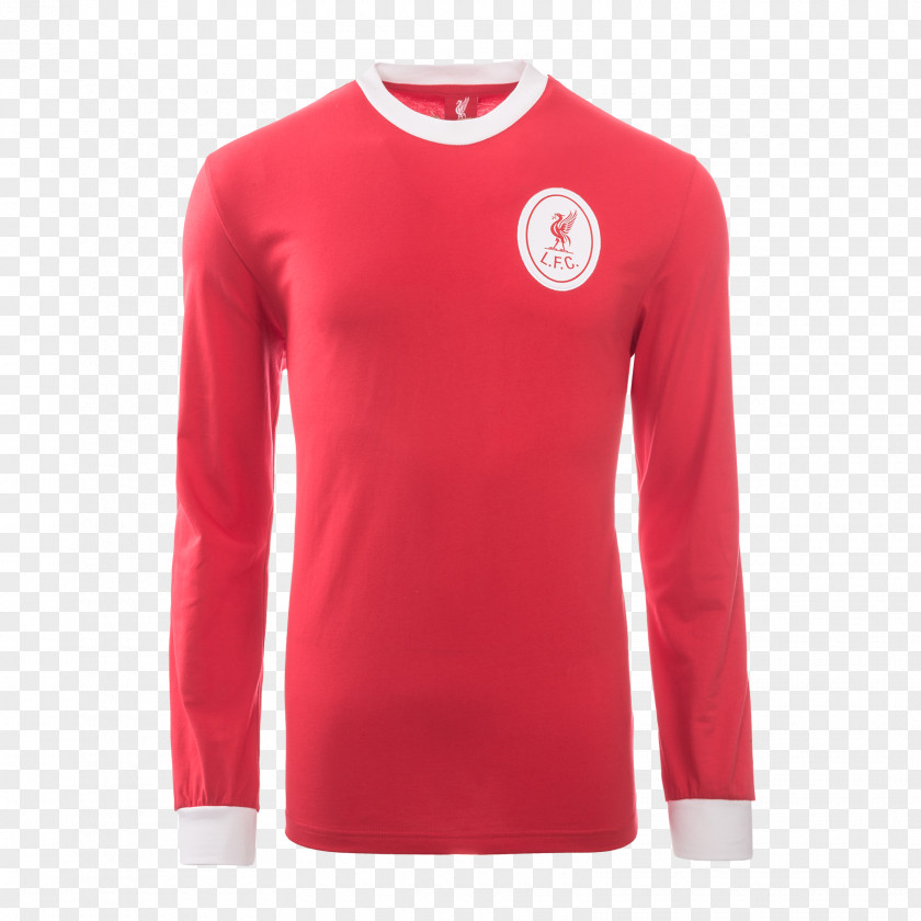 Korea Retro Long-sleeved T-shirt Liverpool F.C. Taobao PNG
