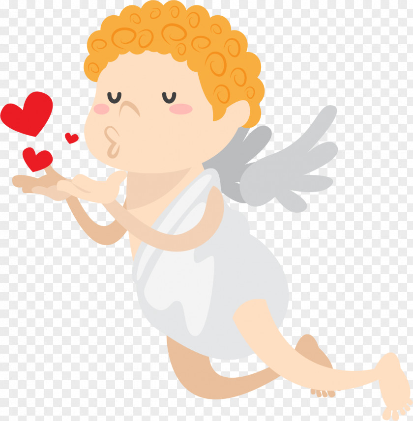 Cupid Cartoon Angel Illustration Clip Art Image PNG
