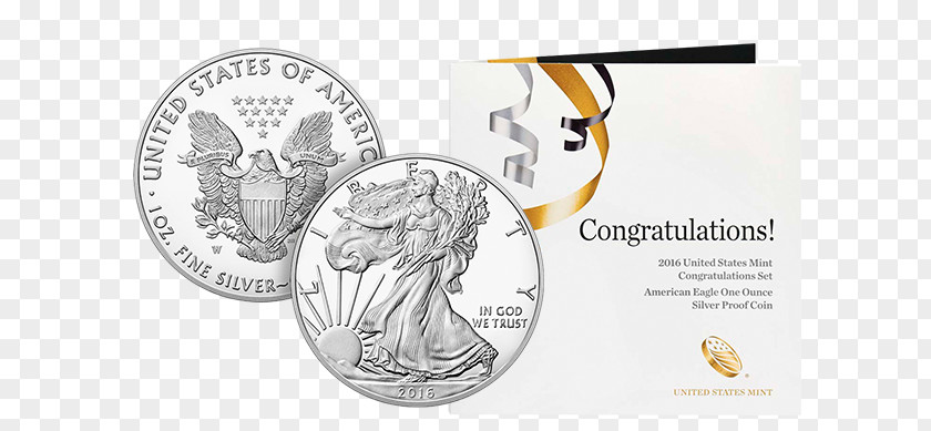 Dollar Stocking Stuffer Ideas 2016 US United States Mint Silver Proof Set Limited Edition (16RC) OGP 8 Coins Of America PNG
