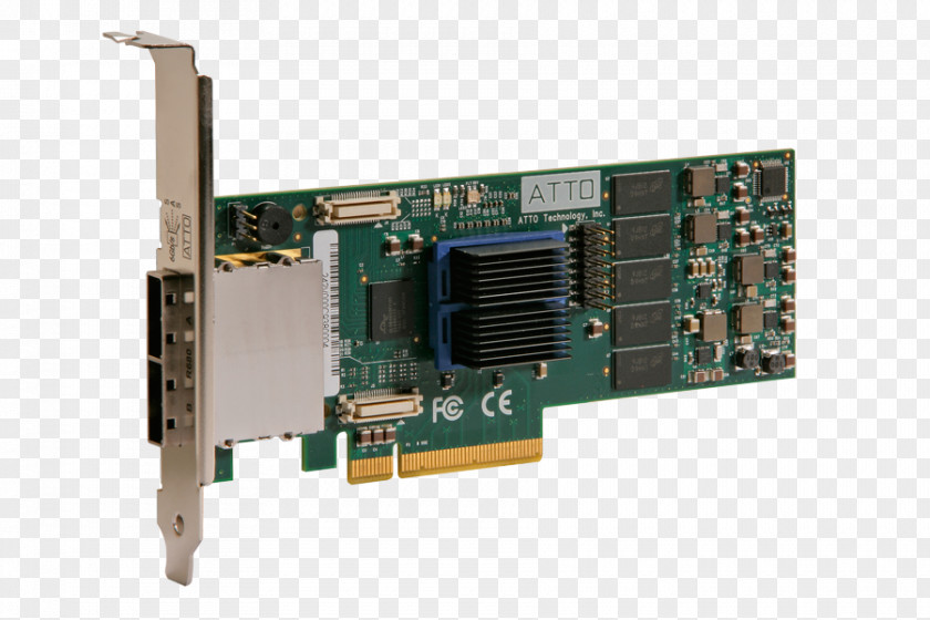 Graphics Cards & Video Adapters Serial Attached SCSI ATA PCI Express ATTO Technology PNG