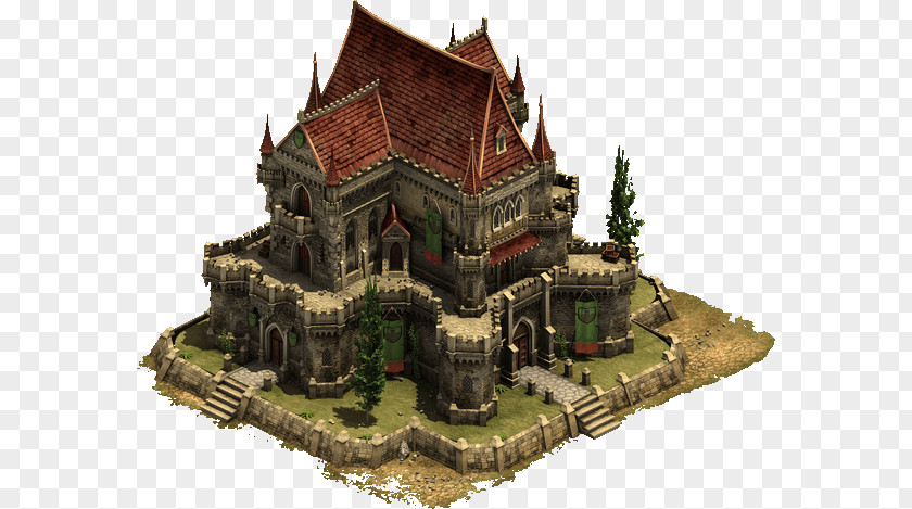 Harry-potter Castle Forge Of Empires High Middle Ages Late Early PNG