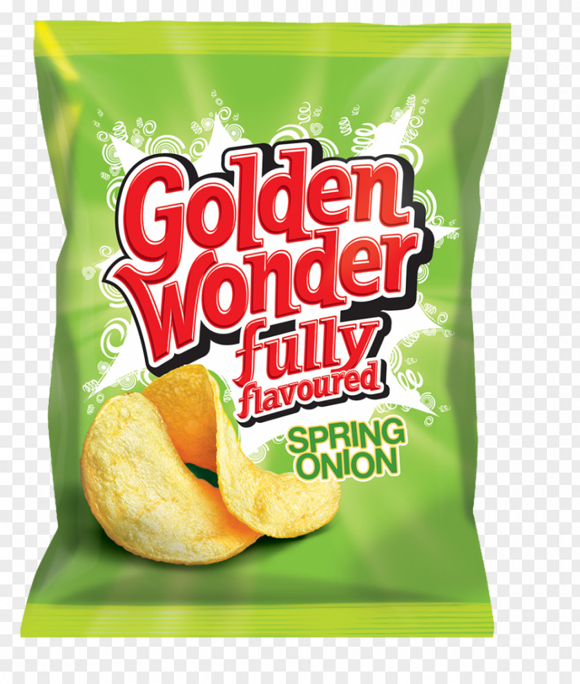 Onion Potato Chip Vegetarian Cuisine Golden Wonder Spring Crisps 32.5g 32 Pack Food PNG