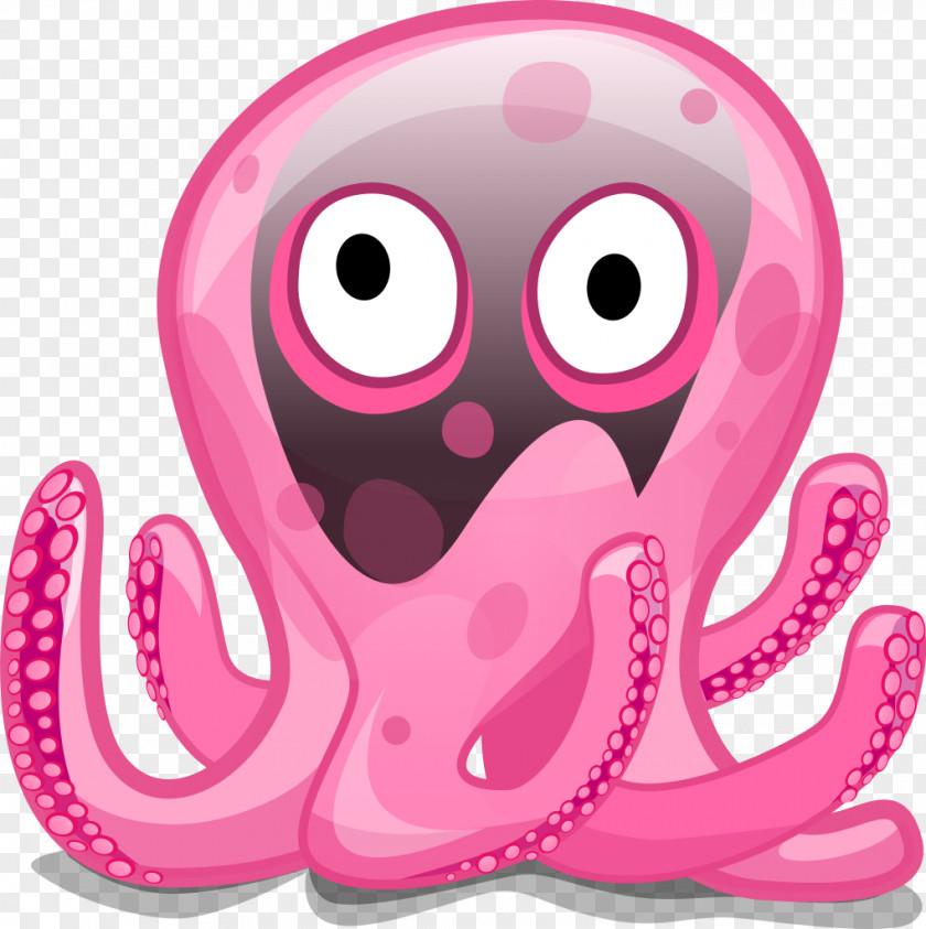 Design Octopus Clip Art PNG