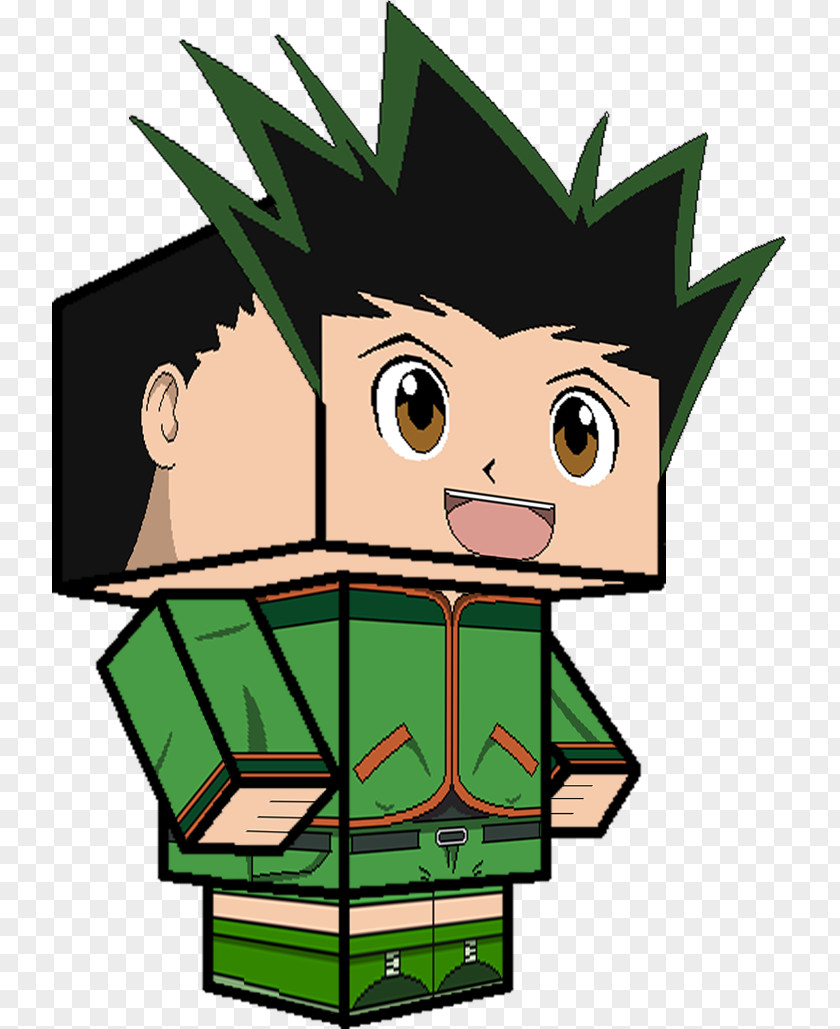 Gon Freecss Paper Model J-Stars Victory VS Hunter × PNG