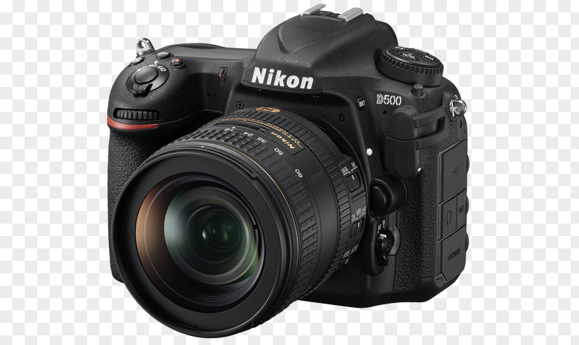 Camera Nikon D500 Digital SLR DX Format PNG